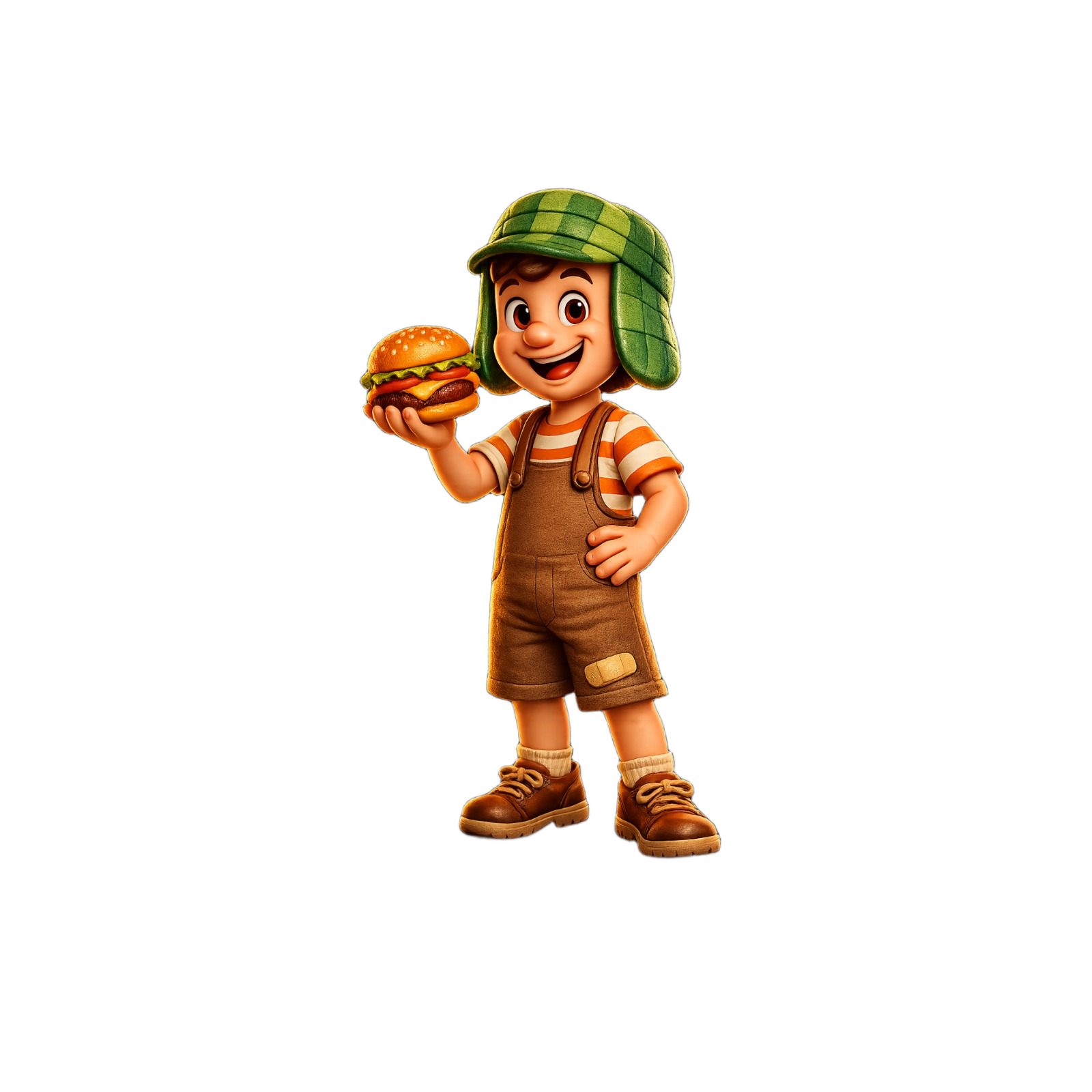 Mascote Chaves Burguer